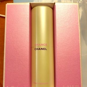 Chanel Chance $80. $70. 3. @ .7 fl oz
